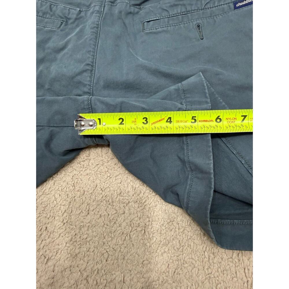 Chubbies Men’s Blue Solid Chino Shorts Reg Fit 5.5" Inseam Pockets size 34 243 - Picture 10 of 12
